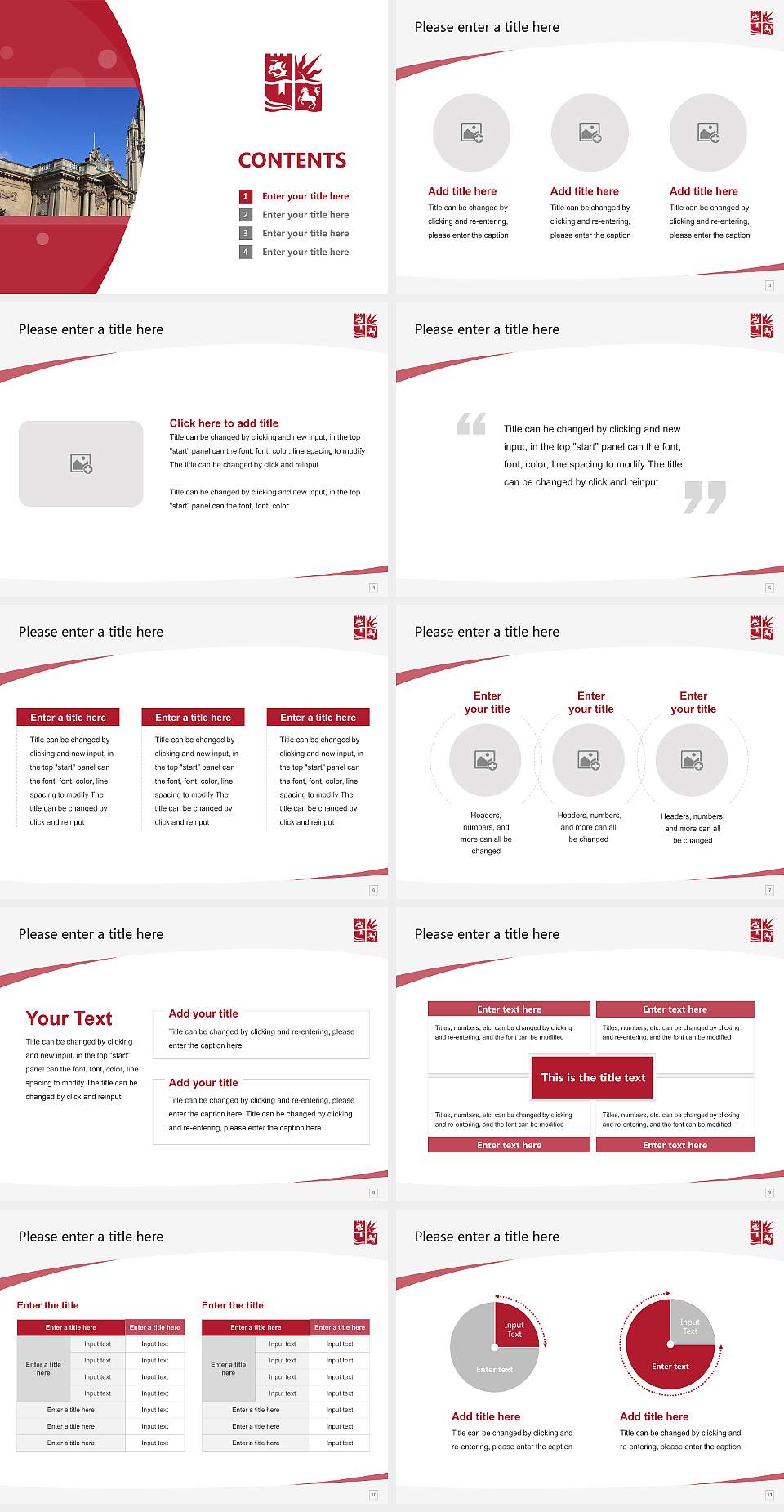 University of Bristol Course/Courseware Creation PPT Template4:3 ratio PPT effect preview image2