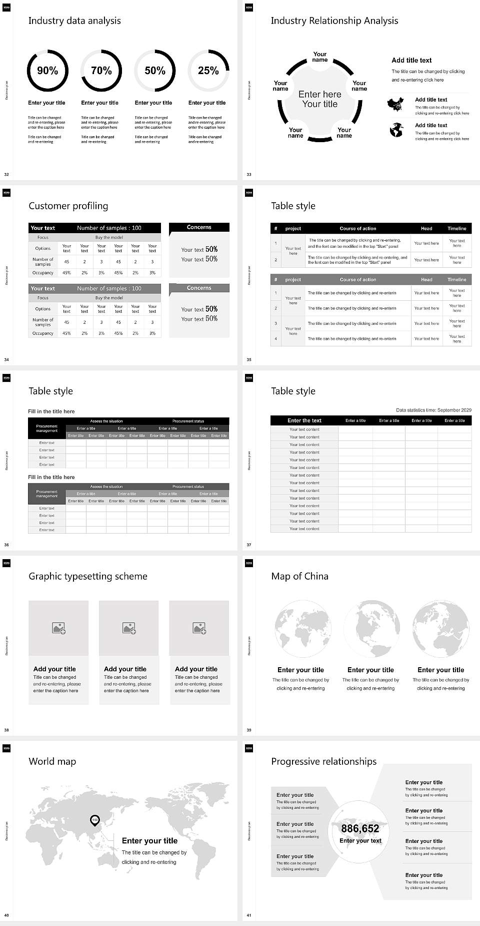 SOAS University of London Competition/Entrepreneurship Contest PPT Template4:3 ratio PPT effect preview image5