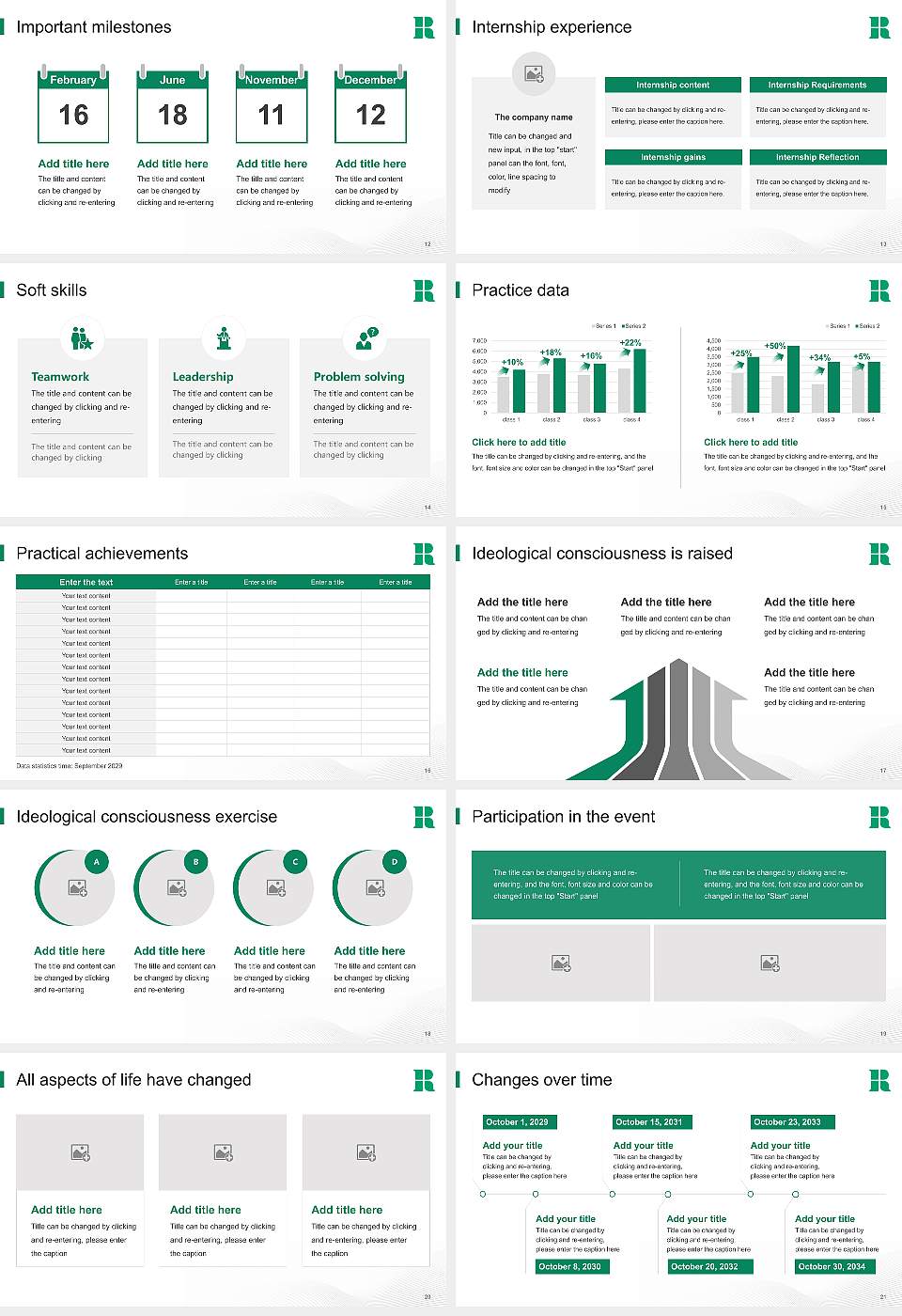 Roehampton University National Scholarship Defense PPT Template16:9 ratio PPT effect preview image3