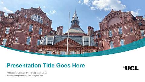 University College London Course/Courseware Creation PPT Template