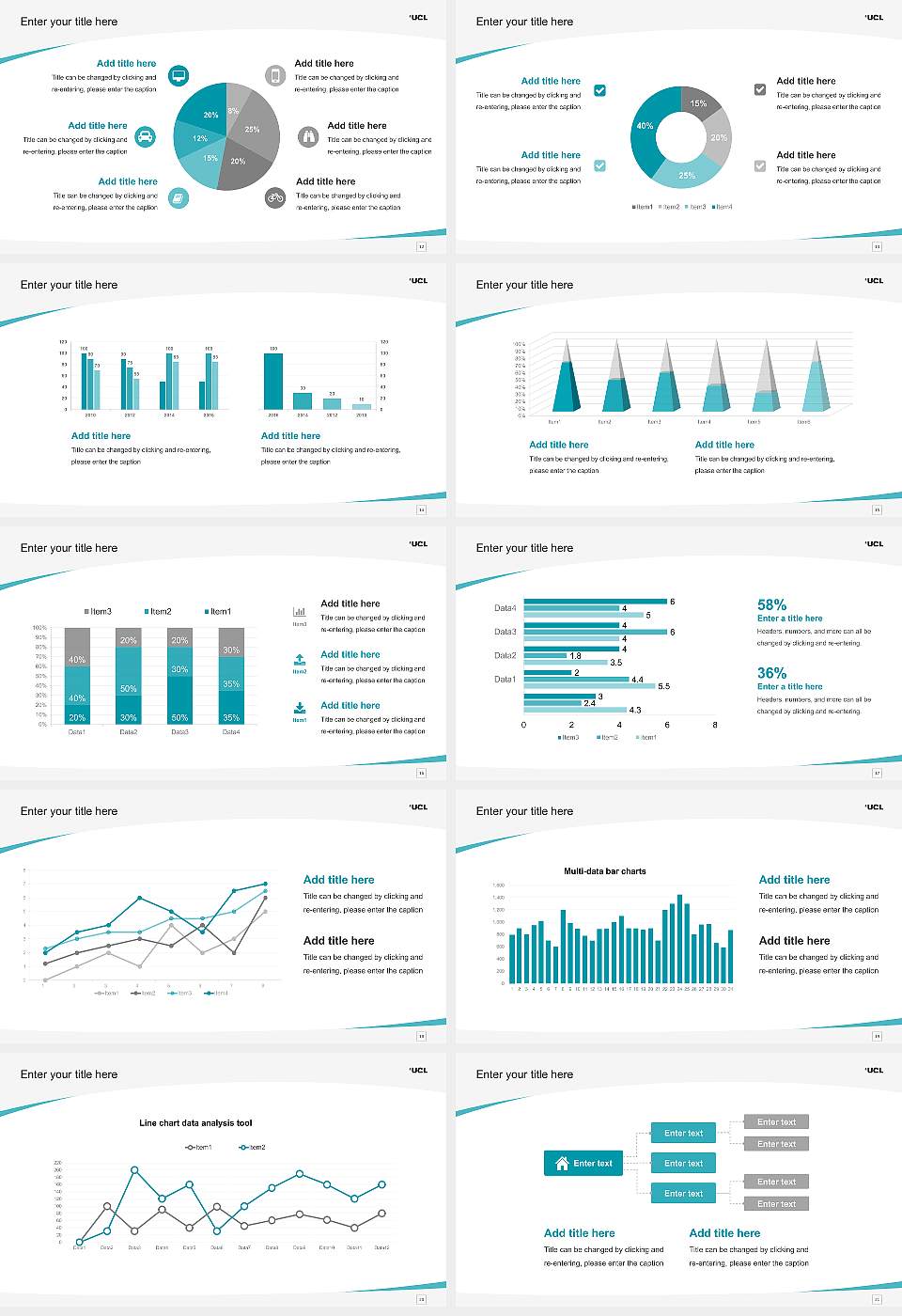 University College London Course/Courseware Creation PPT Template16:9 ratio PPT effect preview image3