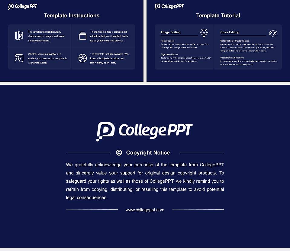 University of Hull Course/Courseware Creation PPT Template16:9 ratio PPT effect preview image5
