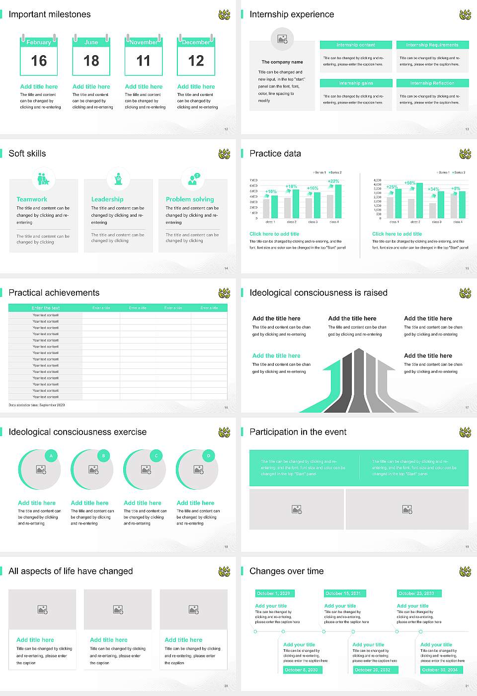 University of Cumbria National Scholarship Defense PPT Template16:9 ratio PPT effect preview image3