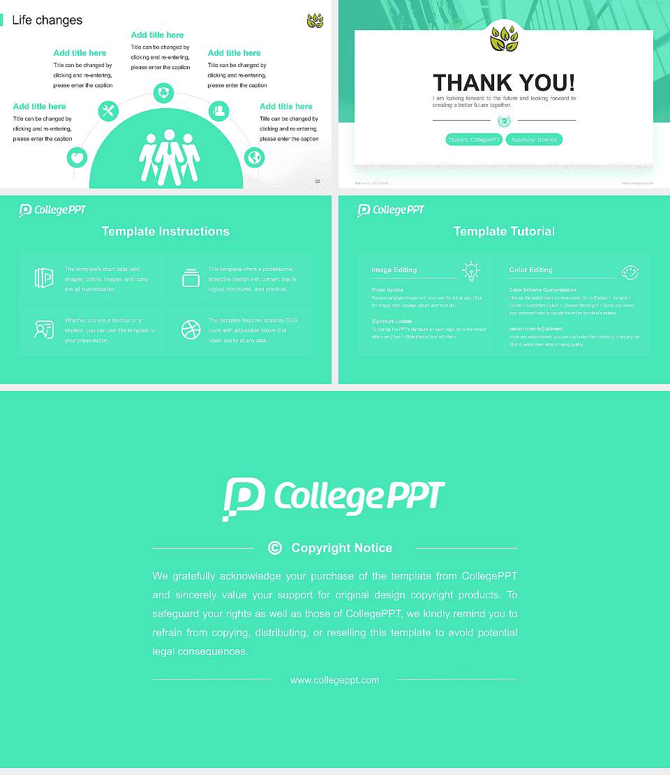 University of Cumbria National Scholarship Defense PPT Template16:9 ratio PPT effect preview image4