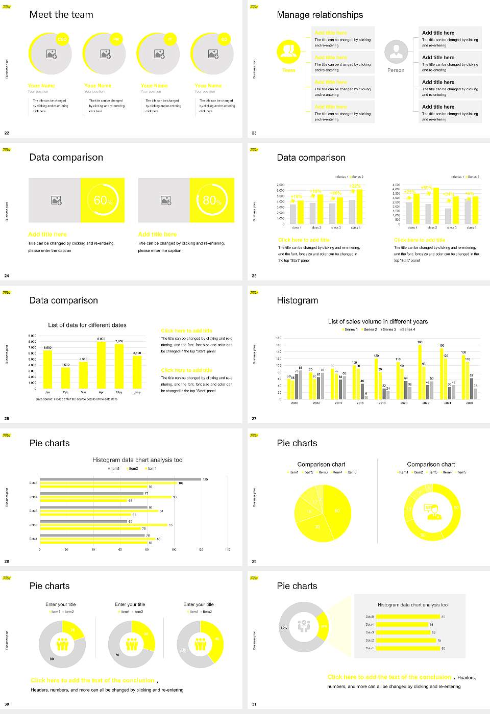 Norwich University of the Arts Competition/Entrepreneurship Contest PPT Template16:9 ratio PPT effect preview image4