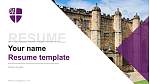 Durham University Resume Templat PPT