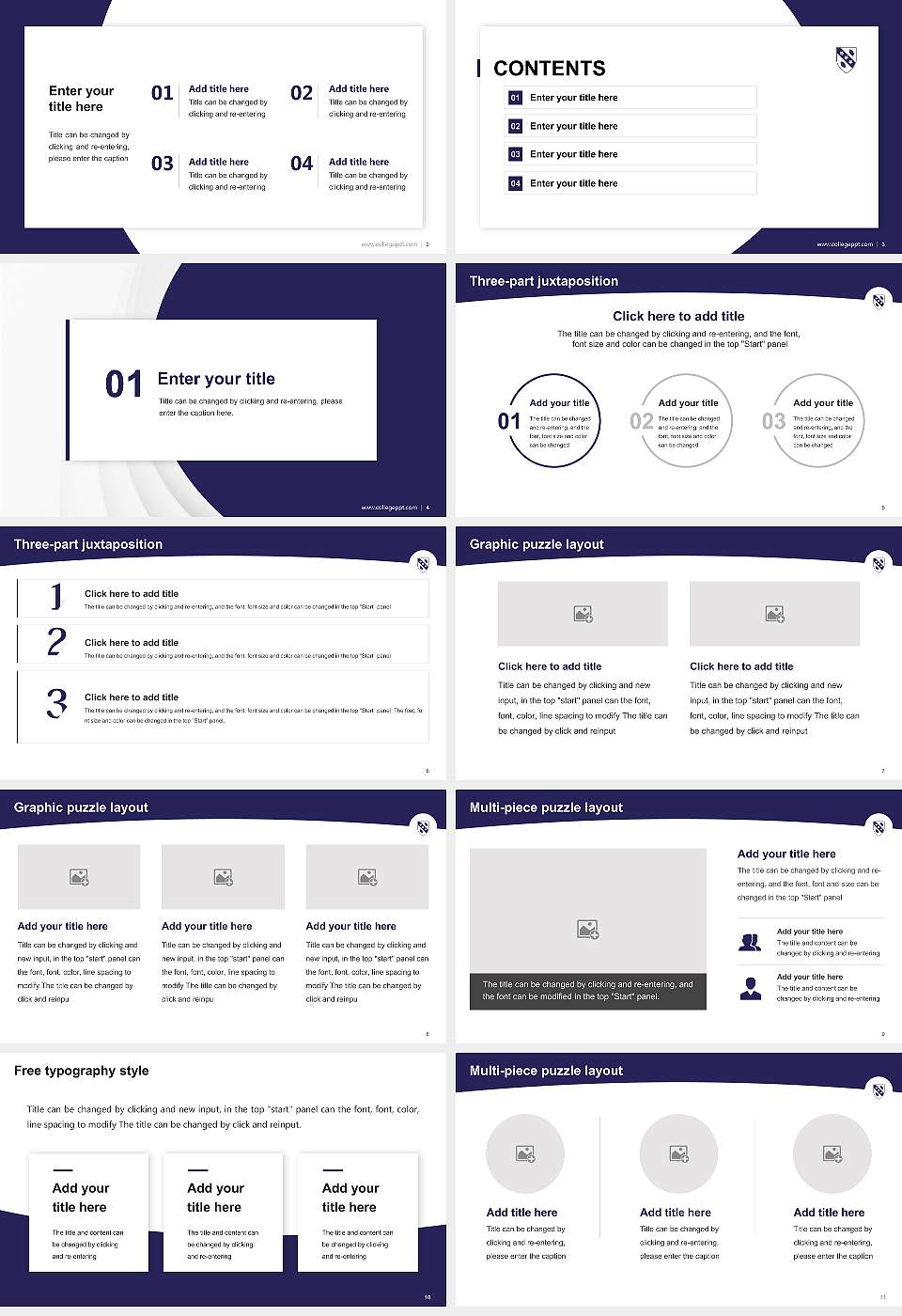 University of Wales, Lampeter Academic Presentation/Research Findings Report PPT Template16:9 ratio PPT effect preview image2