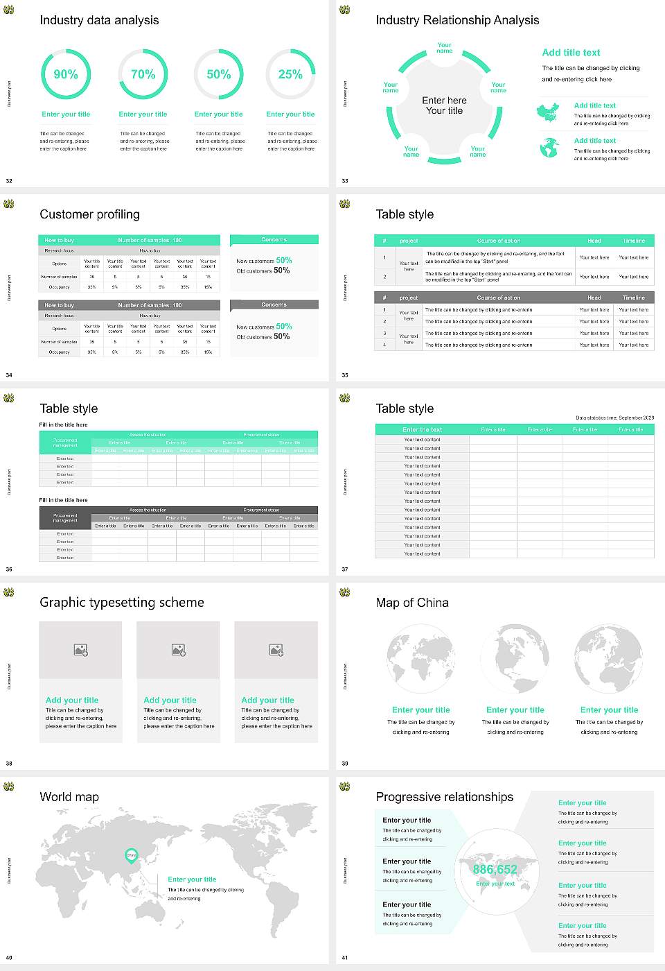 University of Cumbria Competition/Entrepreneurship Contest PPT Template16:9 ratio PPT effect preview image5