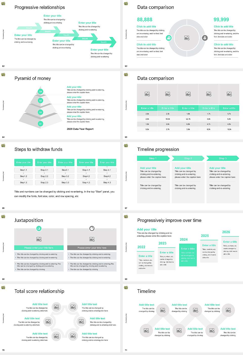 University of Cumbria Competition/Entrepreneurship Contest PPT Template16:9 ratio PPT effect preview image8