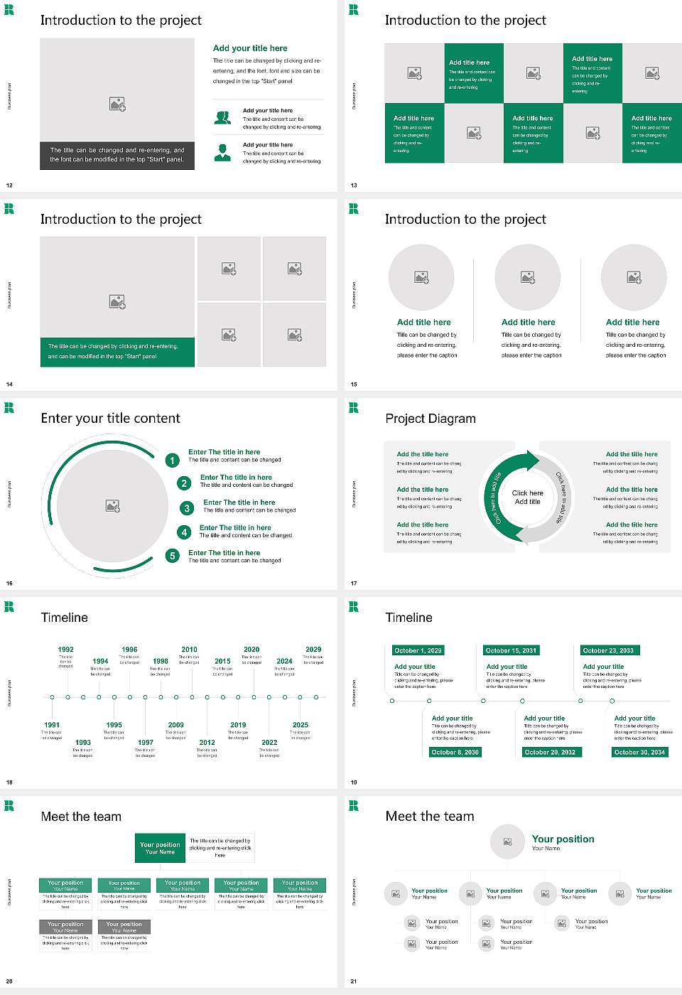 Roehampton University Competition/Entrepreneurship Contest PPT Template16:9 ratio PPT effect preview image3