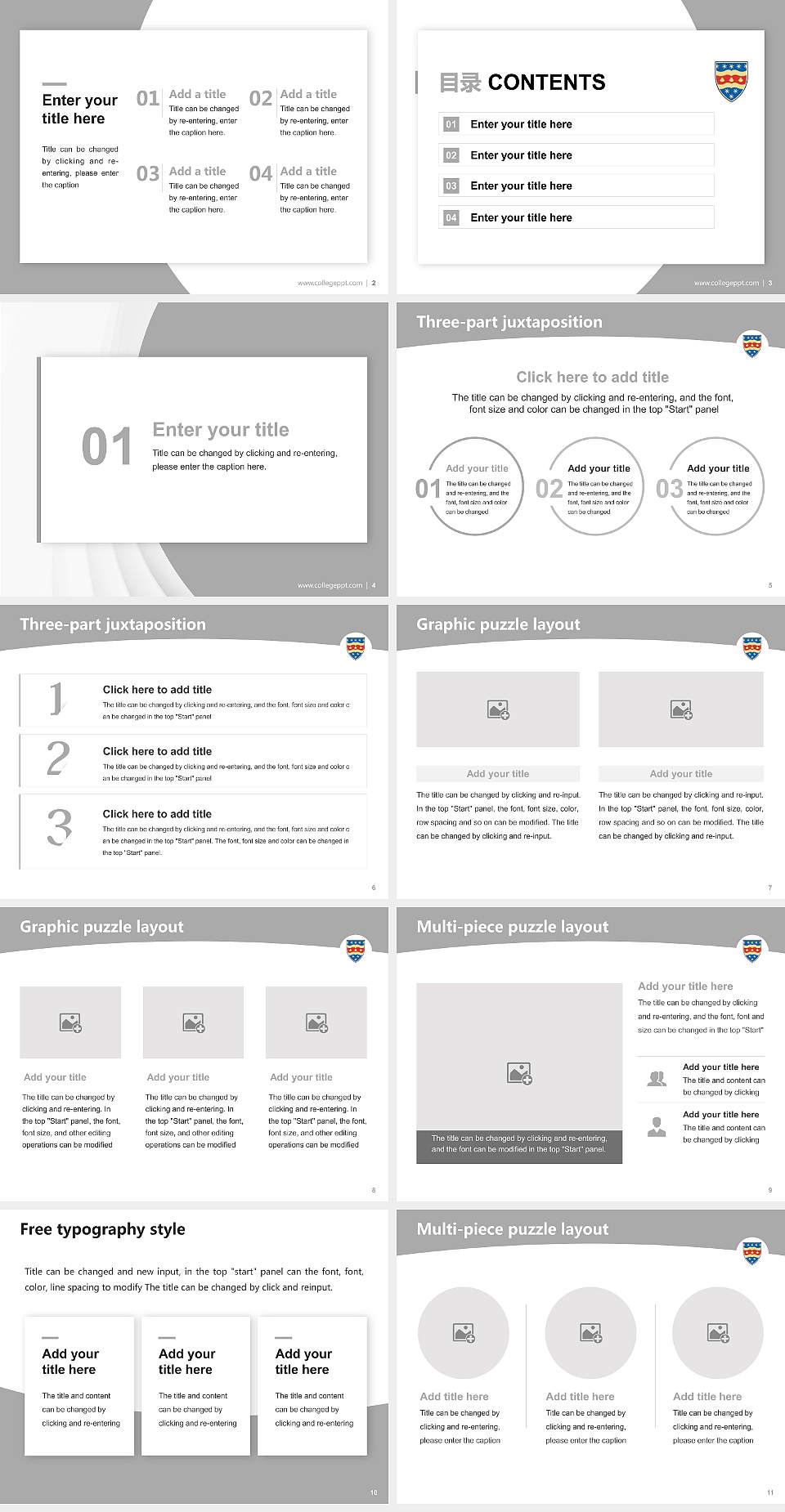University of Plymouth Academic Presentation/Research Findings Report PPT Template4:3 ratio PPT effect preview image2