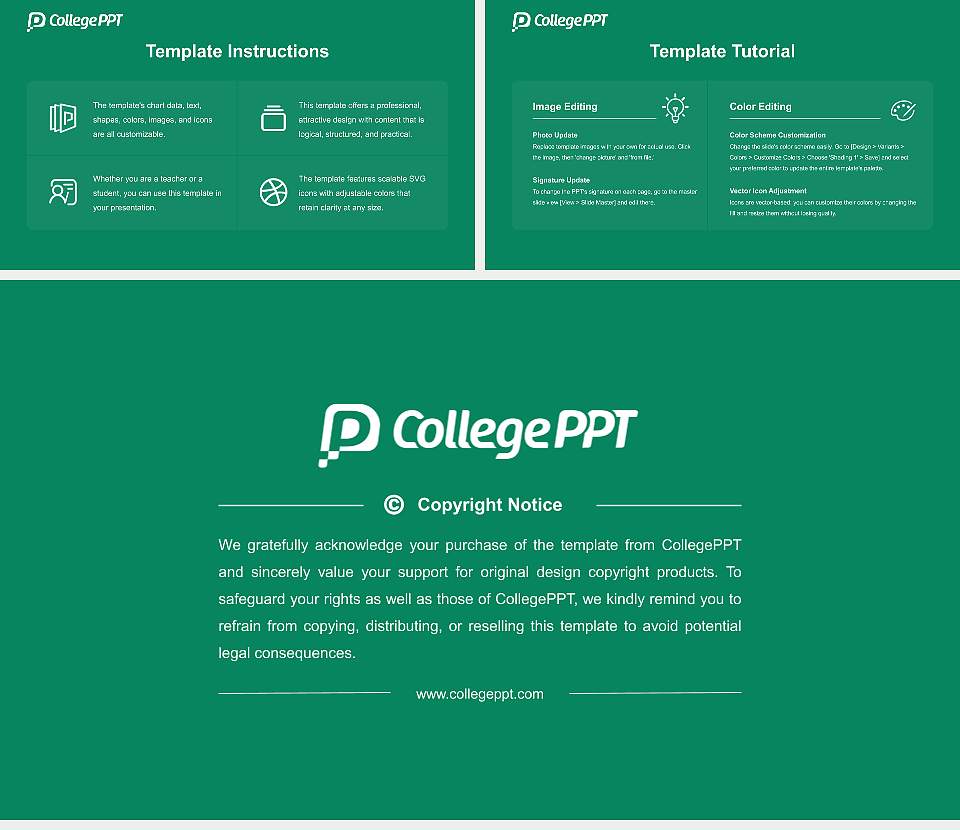 Roehampton University Academic Presentation/Research Findings Report PPT Template16:9 ratio PPT effect preview image5