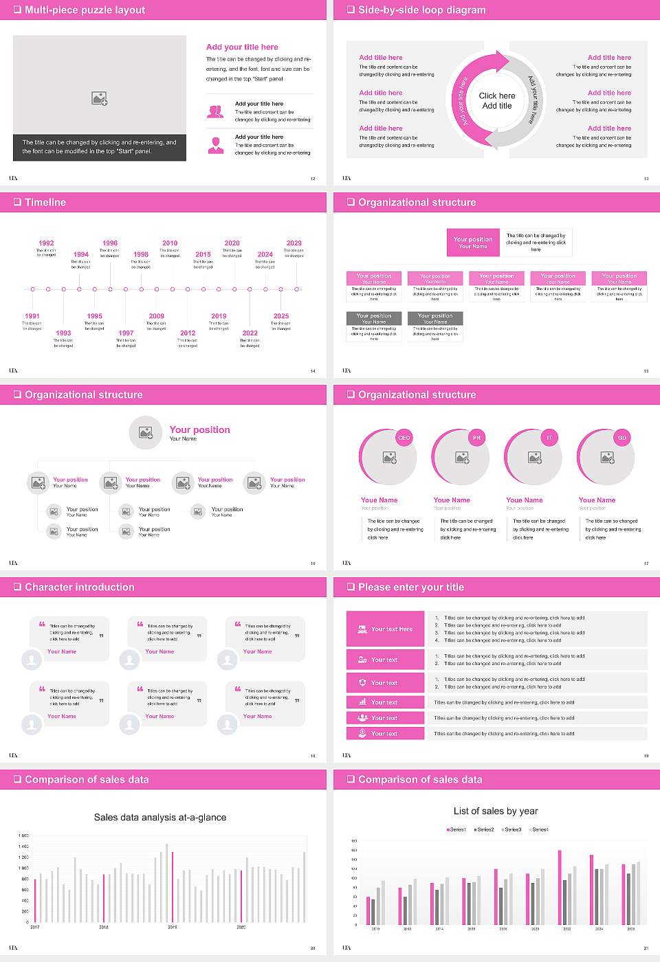 University of East Anglia General Purpose PPT Template16:9 ratio PPT effect preview image3