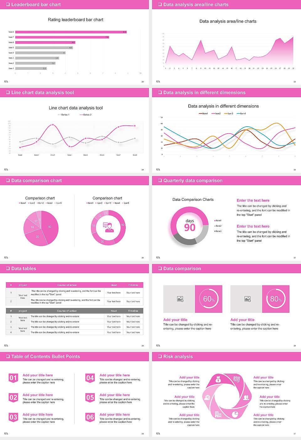 University of East Anglia General Purpose PPT Template16:9 ratio PPT effect preview image4