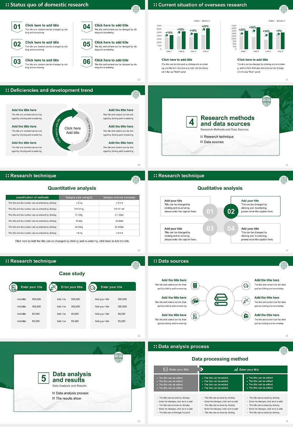 University of Stirling Graduation Thesis Defense PPT Template16:9 ratio PPT effect preview image4