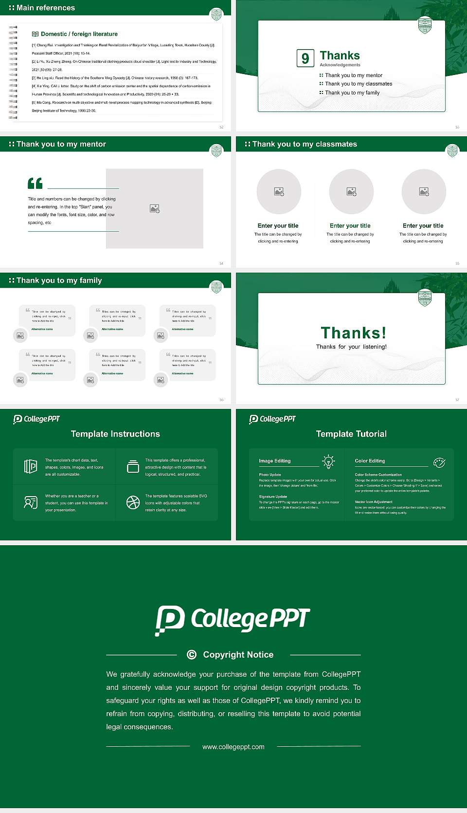 University of Stirling Graduation Thesis Defense PPT Template16:9 ratio PPT effect preview image7