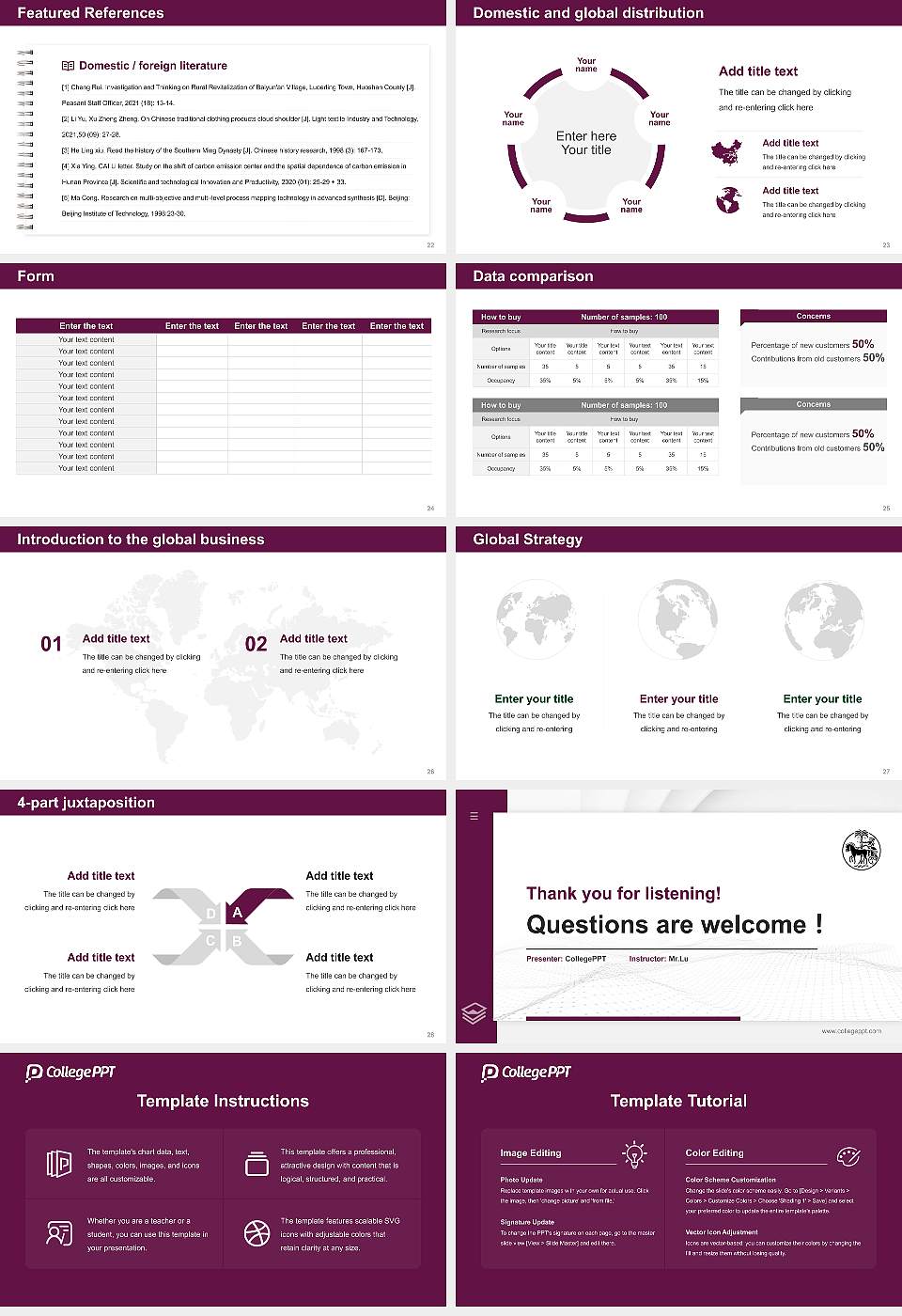 London School of Hygiene and Tropical Medicine Thesis Proposal/Graduation Defense PPT Template16:9 ratio PPT effect preview image4