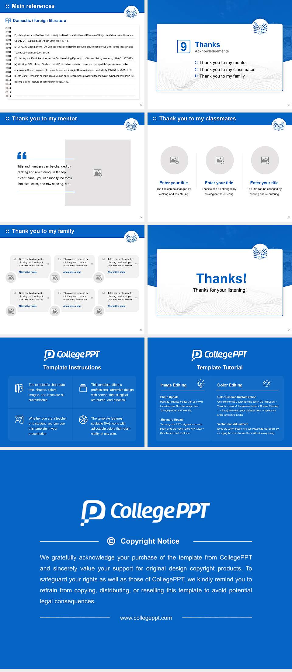 Coventry University Graduation Thesis Defense PPT Template4:3 ratio PPT effect preview image7