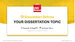 University of the West of England थीसिस रक्षा PPT टेम्पलेट