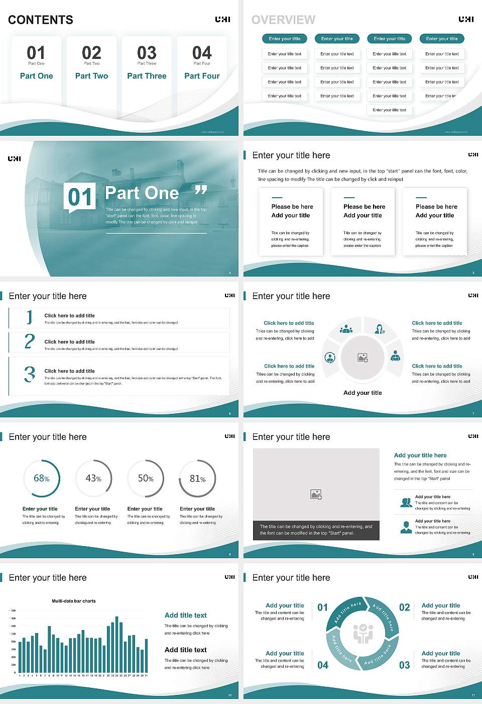 University of the Highlands and Islands Lecture Sharing and Networking Event PPT Template16:9 ratio PPT effect preview image2