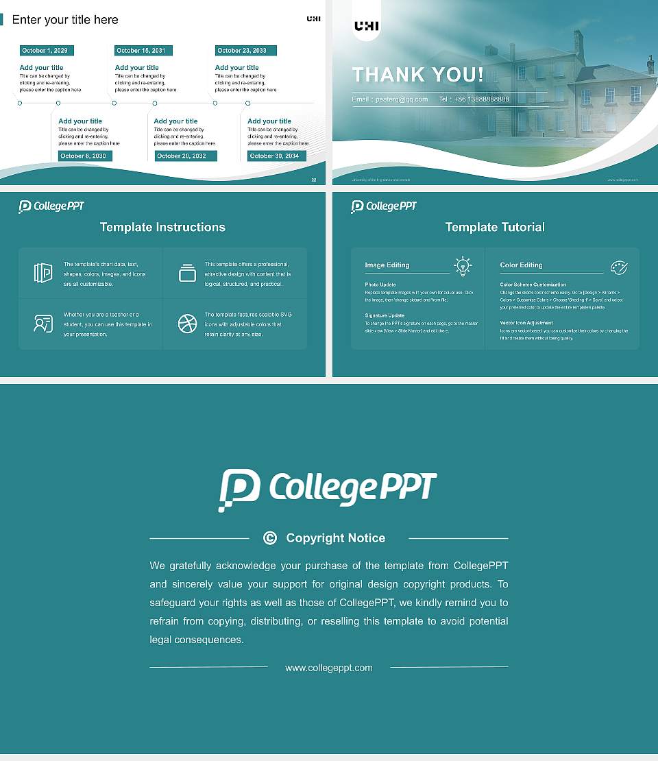 University of the Highlands and Islands Lecture Sharing and Networking Event PPT Template16:9 ratio PPT effect preview image4