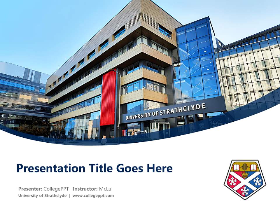 University of Strathclyde Course/Courseware Creation PPT Template4:3 ratio PPT effect preview image5