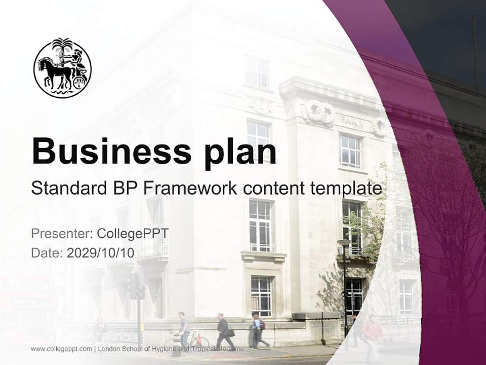 London School of Hygiene and Tropical Medicine Competition/Entrepreneurship Contest PPT Template4:3 ratio PPT effect preview image9