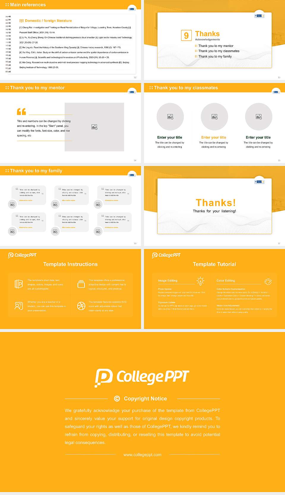 University of Bolton Graduation Thesis Defense PPT Template16:9 ratio PPT effect preview image7