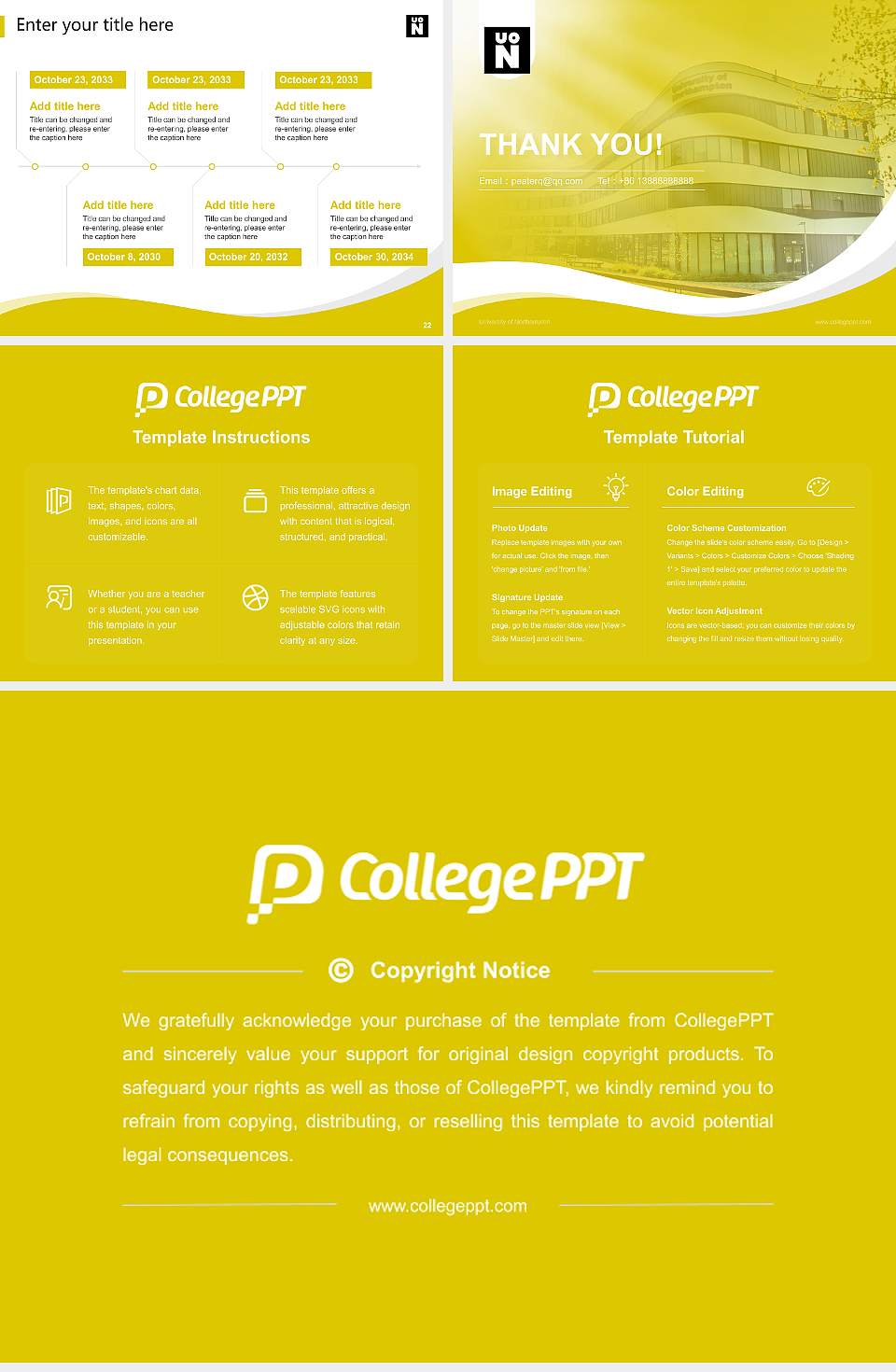 University of Northampton Lecture Sharing and Networking Event PPT Template4:3 ratio PPT effect preview image4