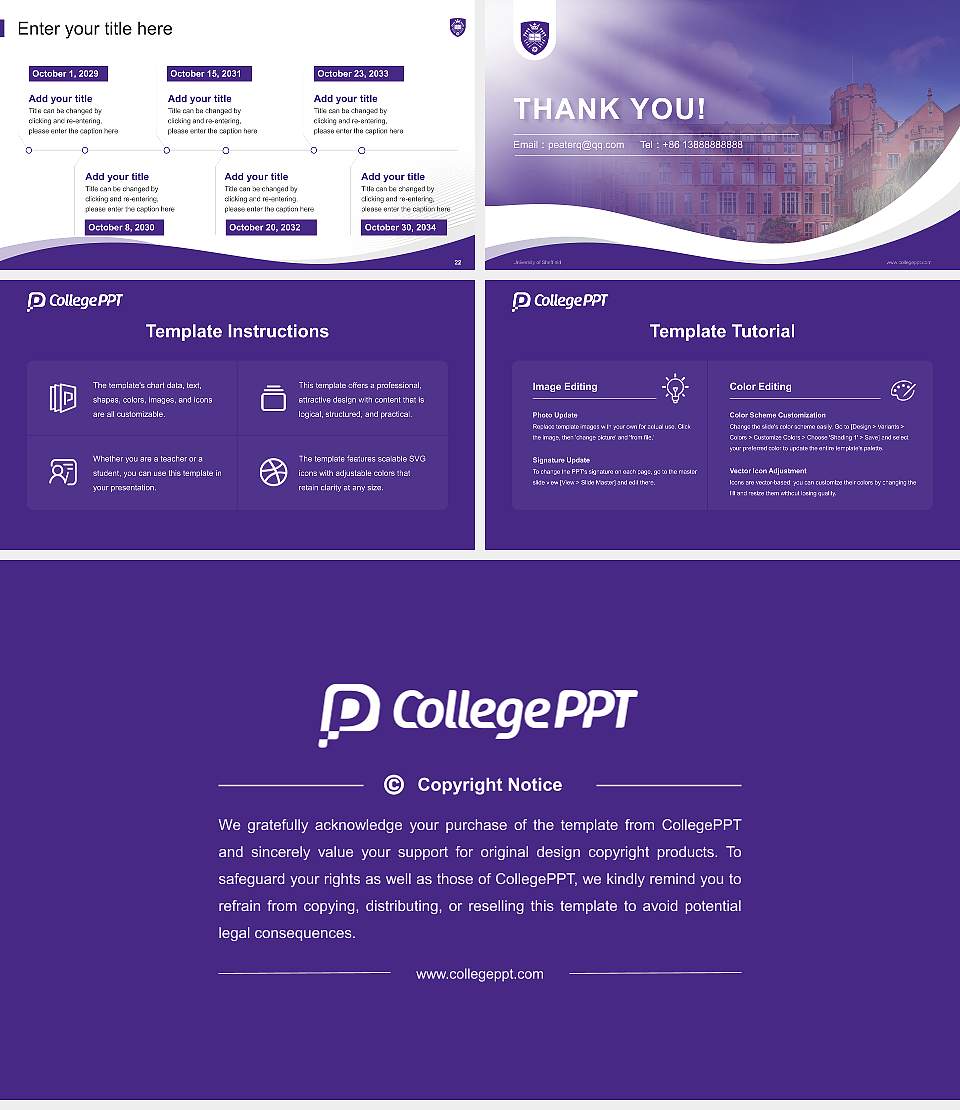 University of Sheffield Lecture Sharing and Networking Event PPT Template16:9 ratio PPT effect preview image4