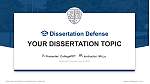 Heriot-Watt University Graduation Thesis Defense PPT Template