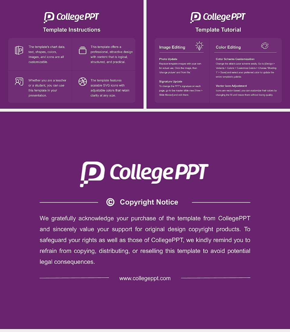Durham University Course/Courseware Creation PPT Template4:3 ratio PPT effect preview image5
