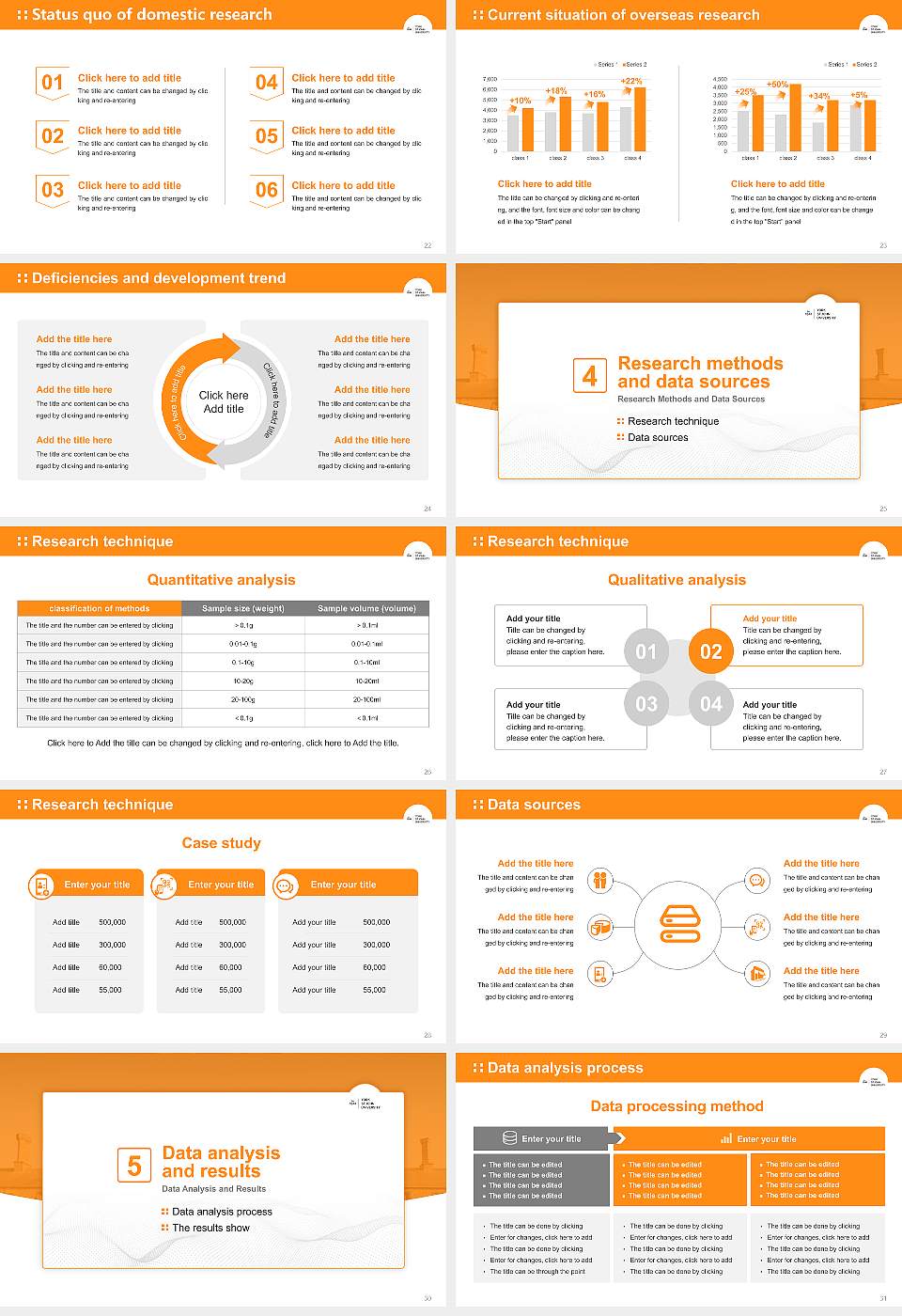 York St John University Graduation Thesis Defense PPT Template16:9 ratio PPT effect preview image4