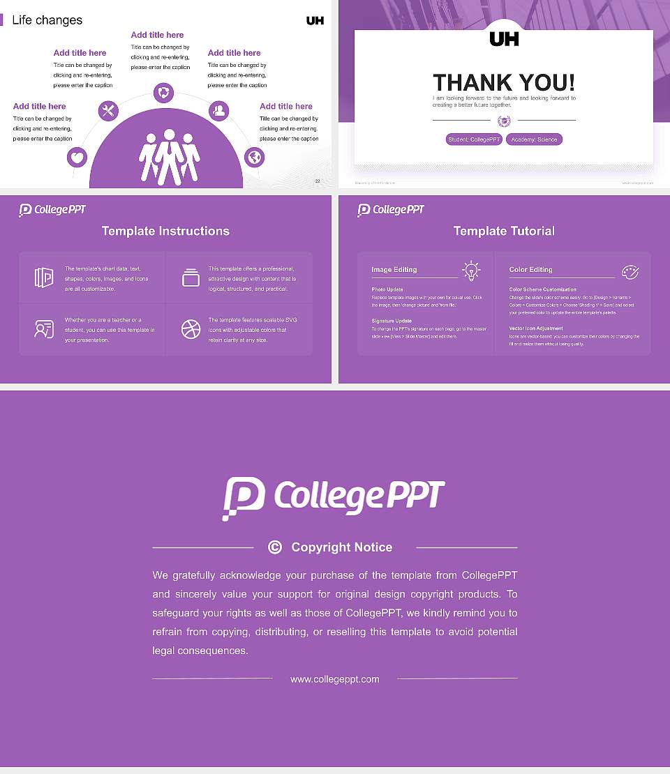 University of Hertfordshire National Scholarship Defense PPT Template16:9 ratio PPT effect preview image4