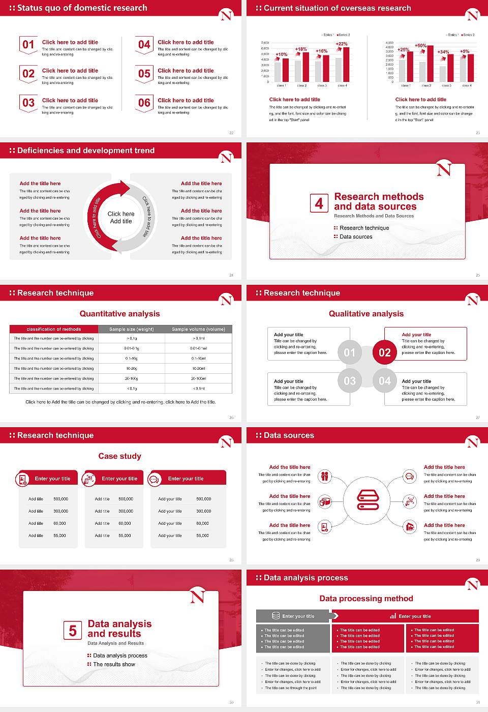 Northeastern University Graduation Thesis Defense PPT Template16:9 ratio PPT effect preview image4