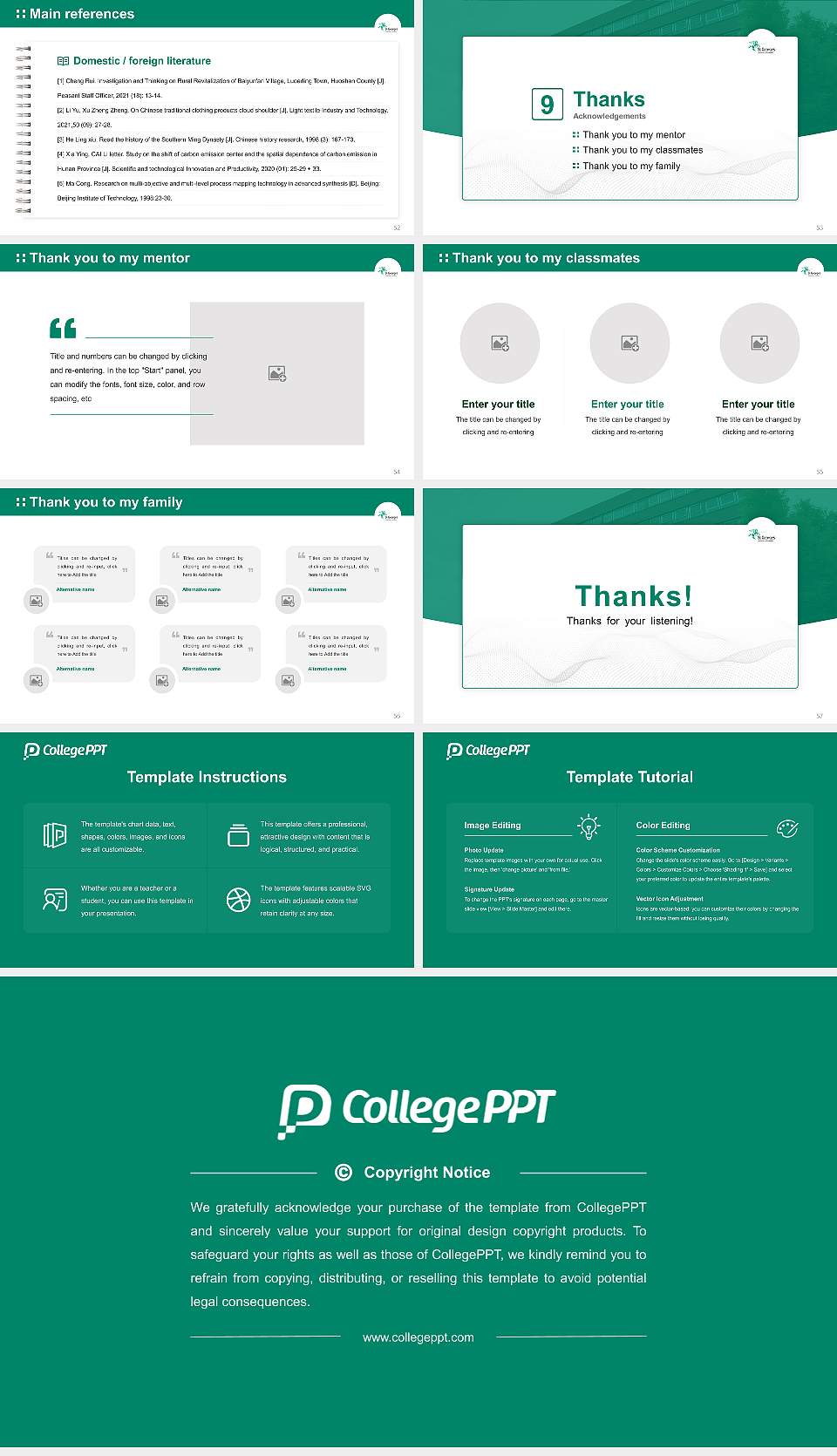 St George’s, University of London Graduation Thesis Defense PPT Template16:9 ratio PPT effect preview image7