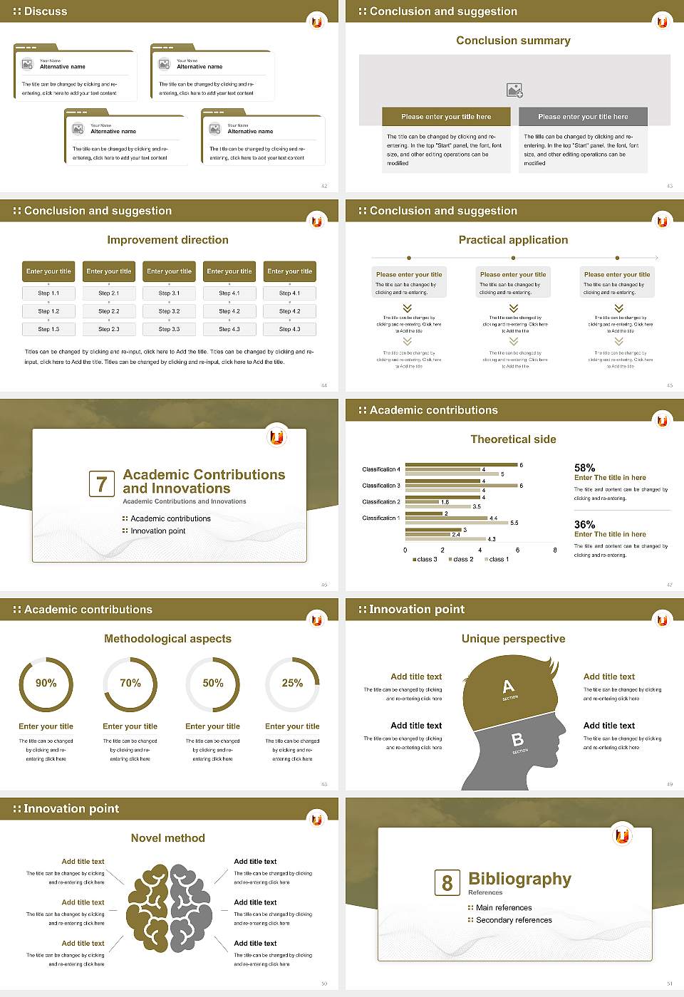 Teesside University Graduation Thesis Defense PPT Template16:9 ratio PPT effect preview image6