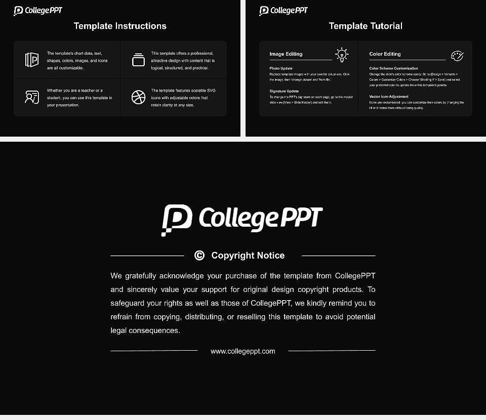 University of the Arts London Course/Courseware Creation PPT Template16:9 ratio PPT effect preview image5
