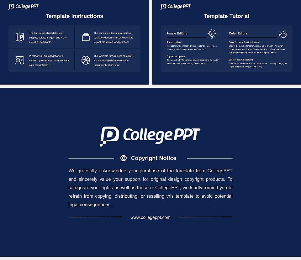 University of Greenwich Course/Courseware Creation PPT Template16:9 ratio PPT effect preview image5