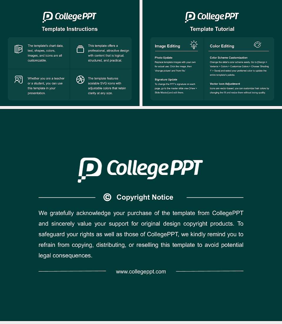 University of Sussex Course/Courseware Creation PPT Template4:3 ratio PPT effect preview image5