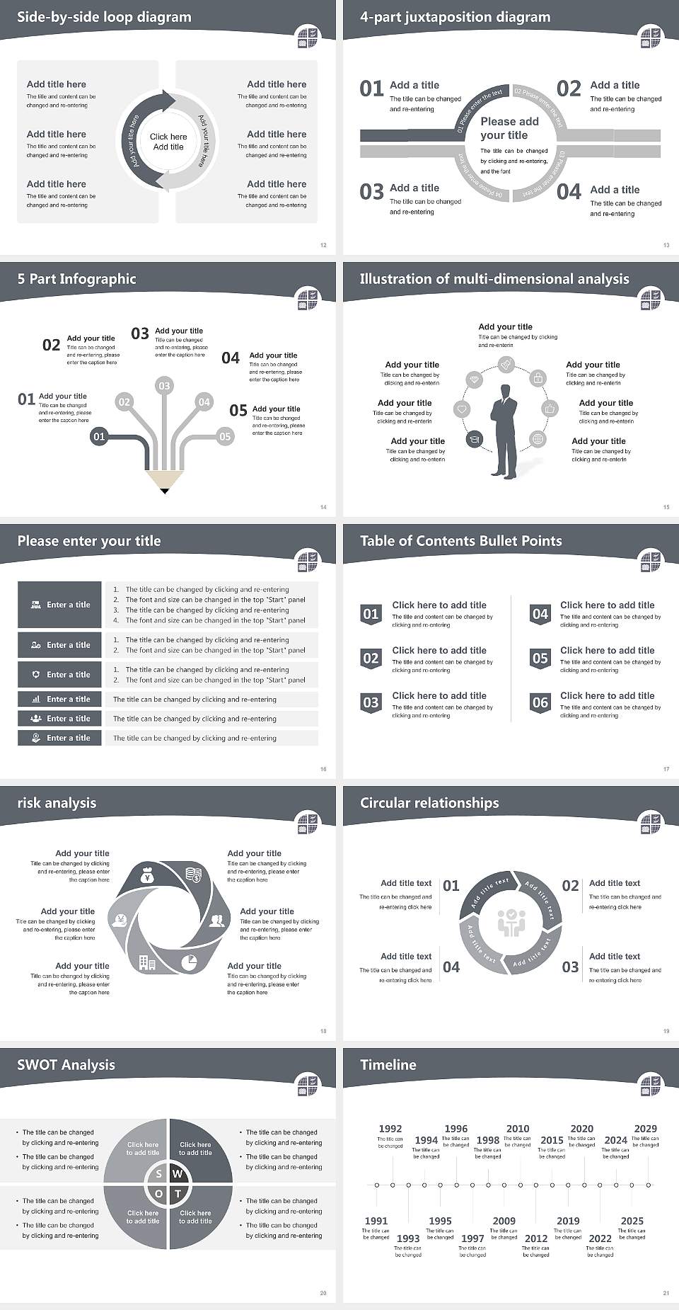University of Bradford Academic Presentation/Research Findings Report PPT Template4:3 ratio PPT effect preview image3