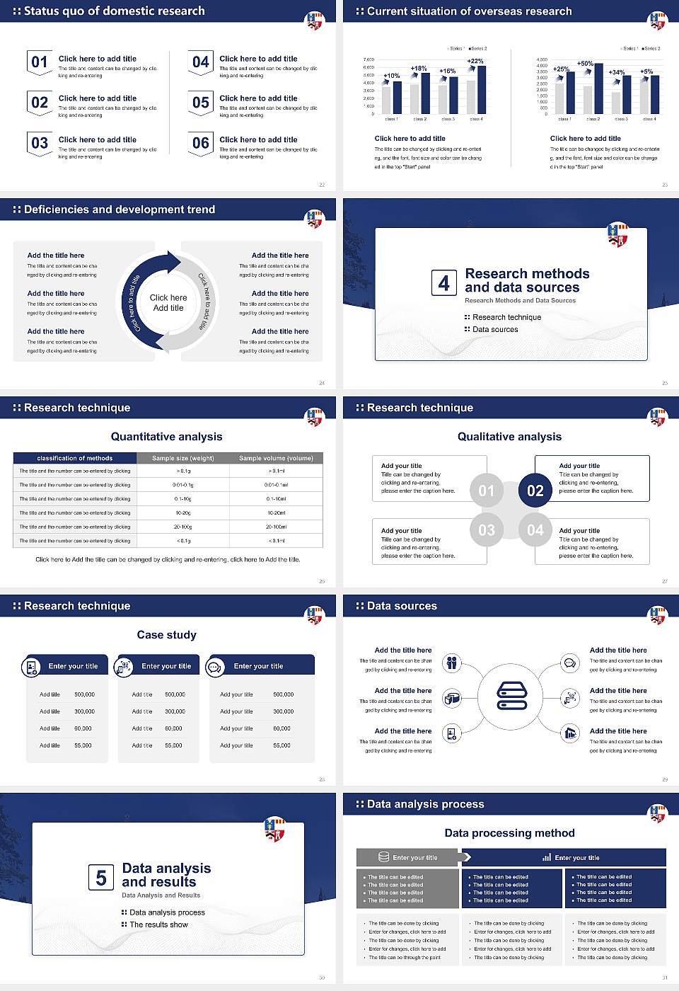 University of Aberdeen Graduation Thesis Defense PPT Template16:9 ratio PPT effect preview image4