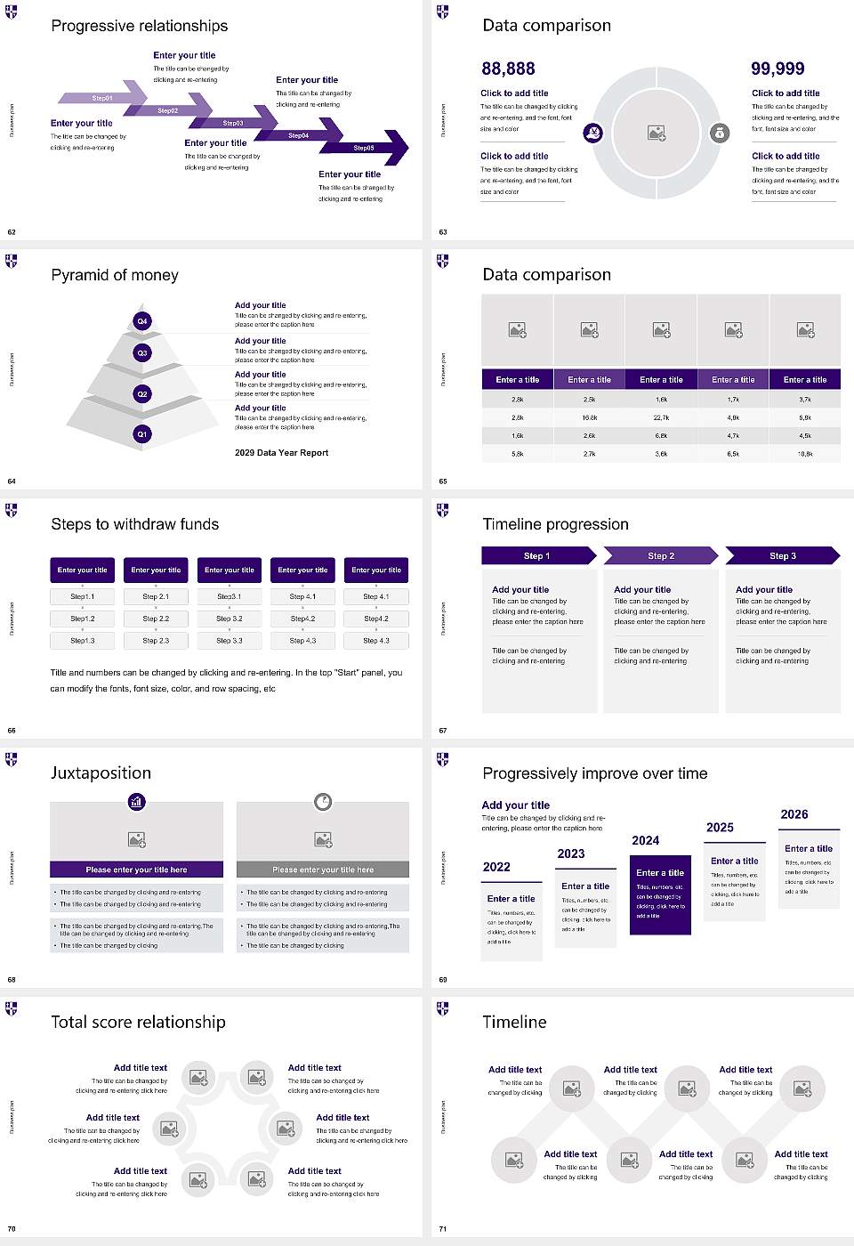 Loughborough University Competition/Entrepreneurship Contest PPT Template16:9 ratio PPT effect preview image8