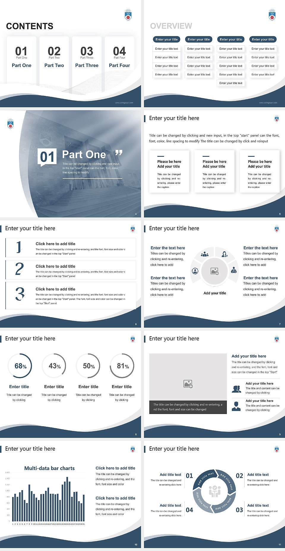 University of Central Lancashire Lecture Sharing and Networking Event PPT Template4:3 ratio PPT effect preview image2