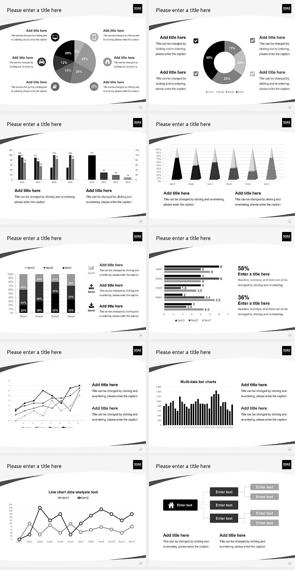 SOAS University of London Course/Courseware Creation PPT Template4:3 ratio PPT effect preview image3