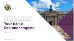Edge Hill University Resume Templat PPT