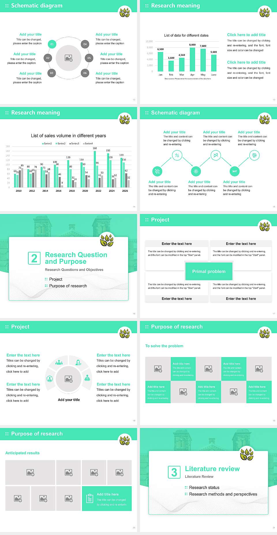 University of Cumbria Graduation Thesis Defense PPT Template4:3 ratio PPT effect preview image3