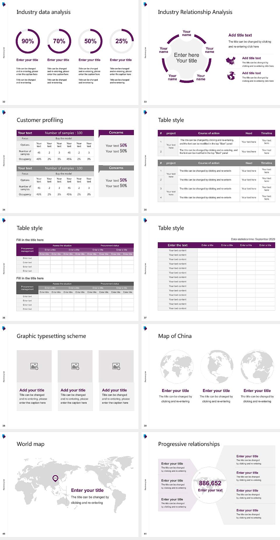 University of Portsmouth Competition/Entrepreneurship Contest PPT Template4:3 ratio PPT effect preview image5