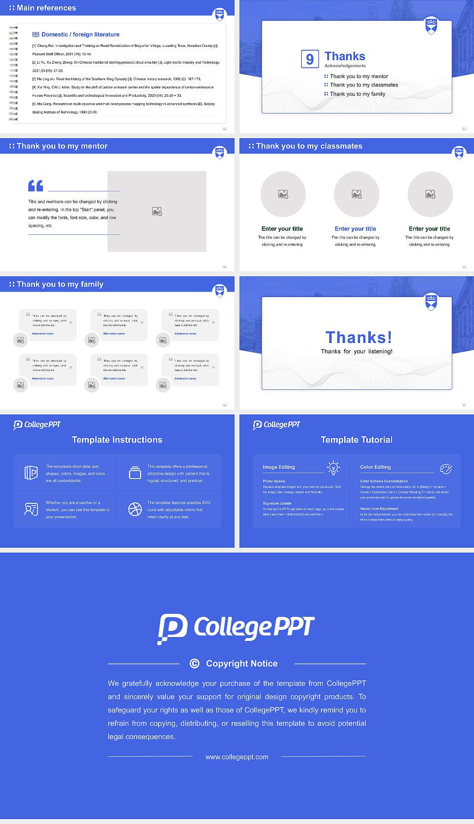 University of Dundee Graduation Thesis Defense PPT Template16:9 ratio PPT effect preview image7