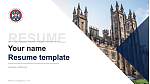 University of Edinburgh सीवी PPT टेम्पलेट